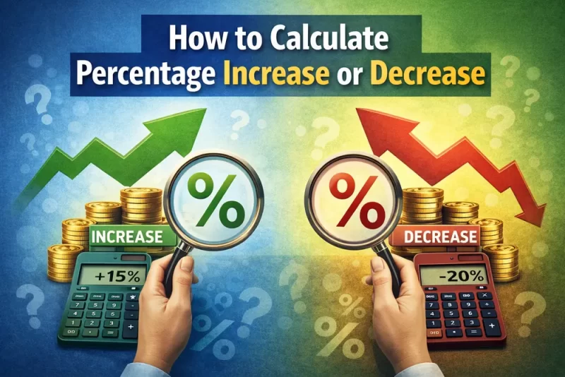 How to Calculate Percentage Increase or Decrease Easily